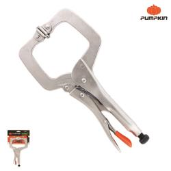 ALICATE DE PRESIÓN TIPO C CON ALMOHADILLA GIRATORIA - 11"