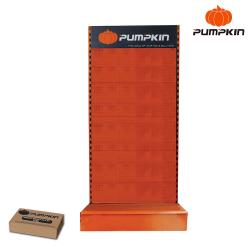 SOPORTE DE EXHIBICIÓN DE PRODUCTOS NARANJA TALLA L - H2.2XW1.0XD0.45M