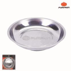 BANDEJA MAGNÉTICA REDONDA DE ACERO INOXIDABLE PARA PIEZAS - 6"