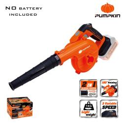 SOPLADORA INALÁMBRICA 2 EN 1 20V (SOLO HERRAMIENTA) CON CAJA S2 - 2.6M3/MIN