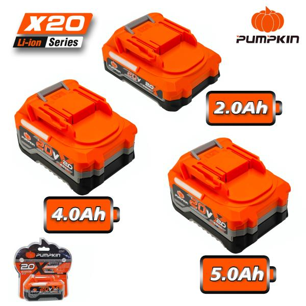 PAQUETE DE BATERÍA LI-ION 20V X20 TIPO M - 5.0AH